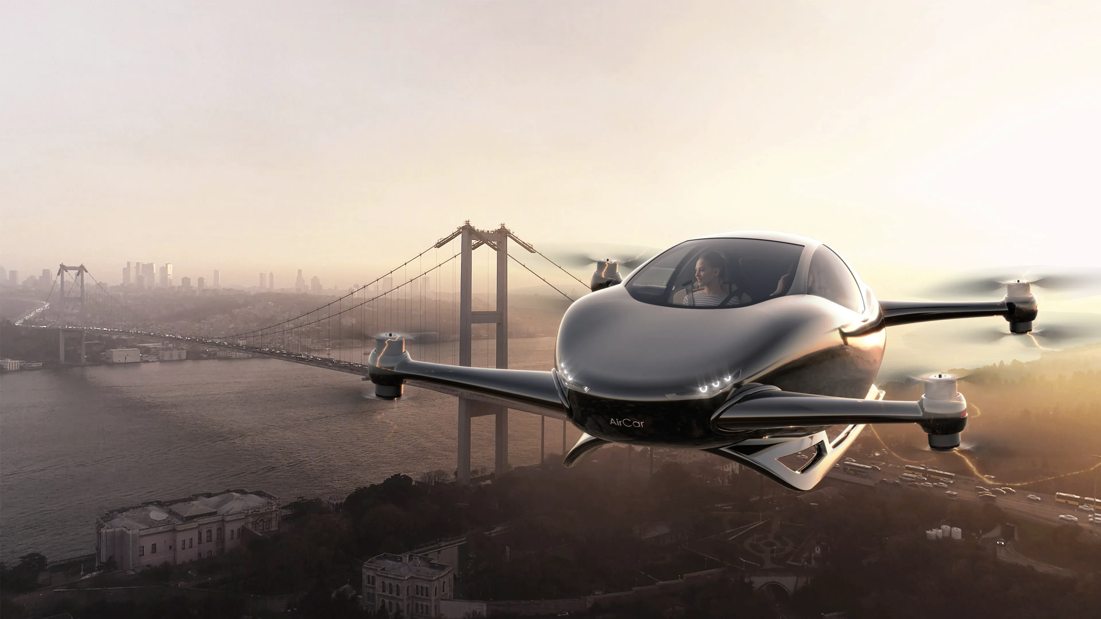 Yerli Uçan Araba AirCar’dan Tarihi Başarı: İlk İnsanlı Uçuş Gerçekleşti!