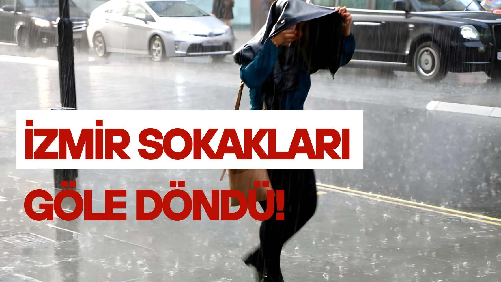 İzmir’de Sağanak Vurdu: Yollar Göle Döndü, Çöpler Denize Karıştı!