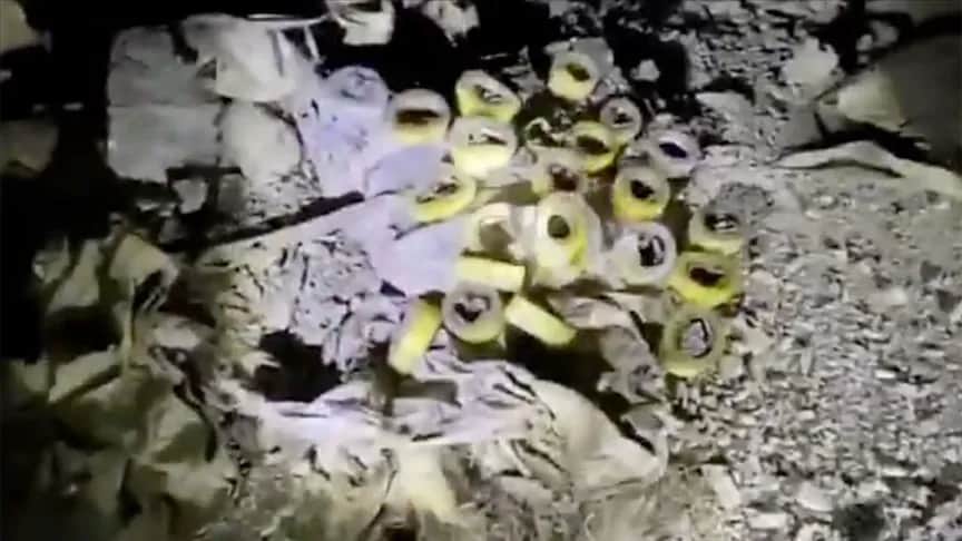 Irak'ın Kuzeyinde Teröristlerin Kullandığı Mağara Kullanılamaz Hale Getirildi