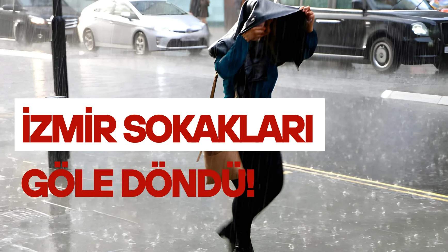 İzmir’de Sağanak Vurdu: Yollar Göle Döndü, Çöpler Denize Karıştı!