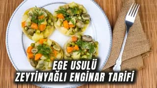 Ege Usulü Zeytinyağlı Enginar Yemeği Nasıl Yapılır? Malzemeleri ve Pişirme Tekniği…