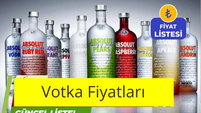 Votka Fiyatları 2026: Güncel Zamlı Tam Liste Absolut, Smirnoff, Bazooka