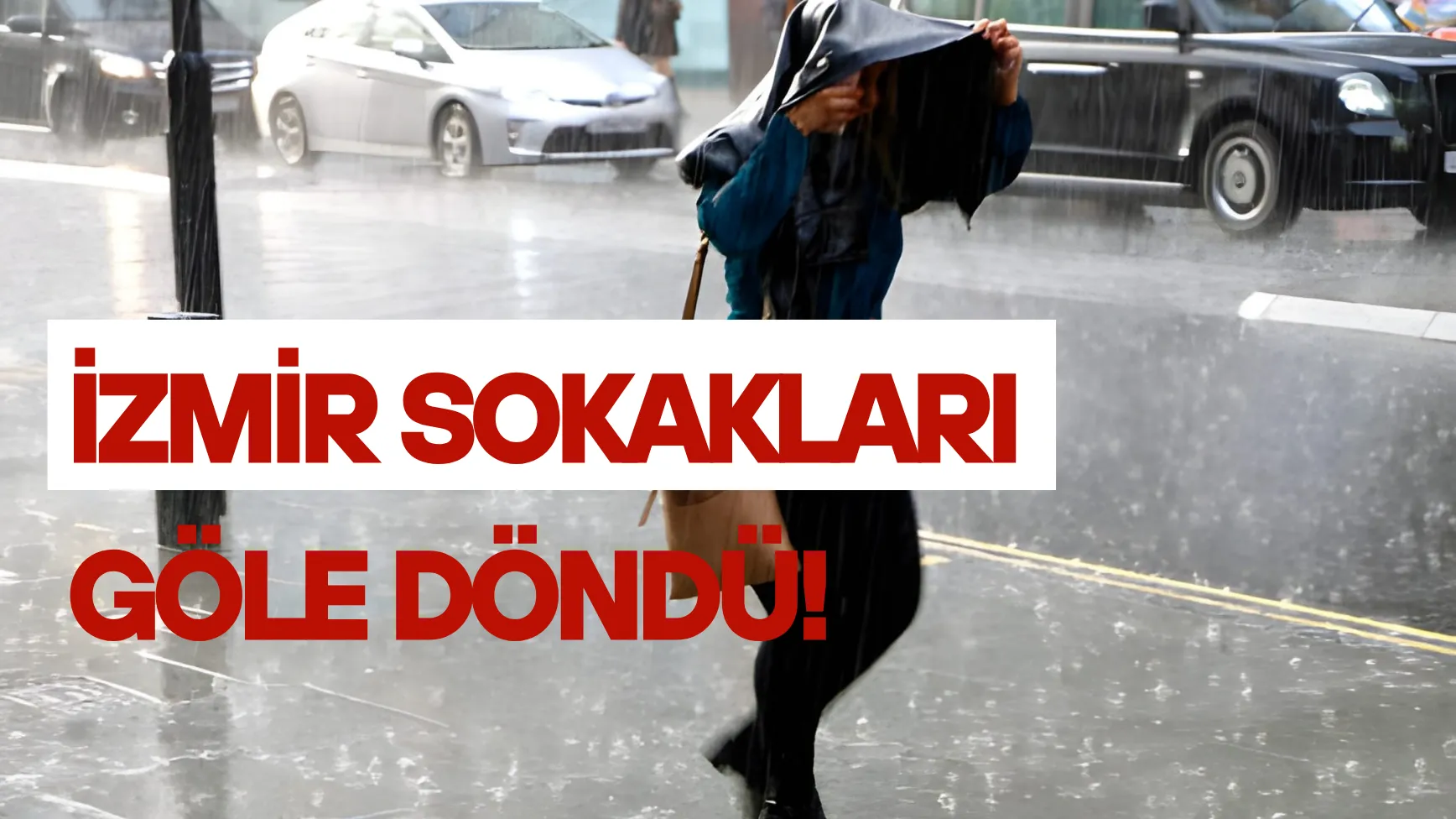 İzmir’de Sağanak Vurdu: Yollar Göle Döndü, Çöpler Denize Karıştı!