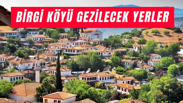 Birgi Gezilecek Yerler: Taş Evler, Yöresel Lezzetler ve Tarihi Duraklar!