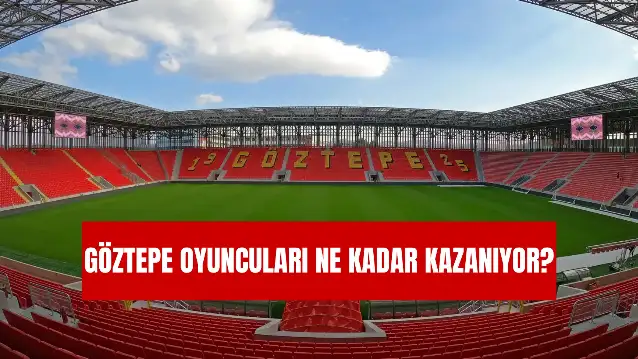 Göztepe Oyuncuları Ne Kadar Kazanıyor? 2025 Yılı Maaşları…